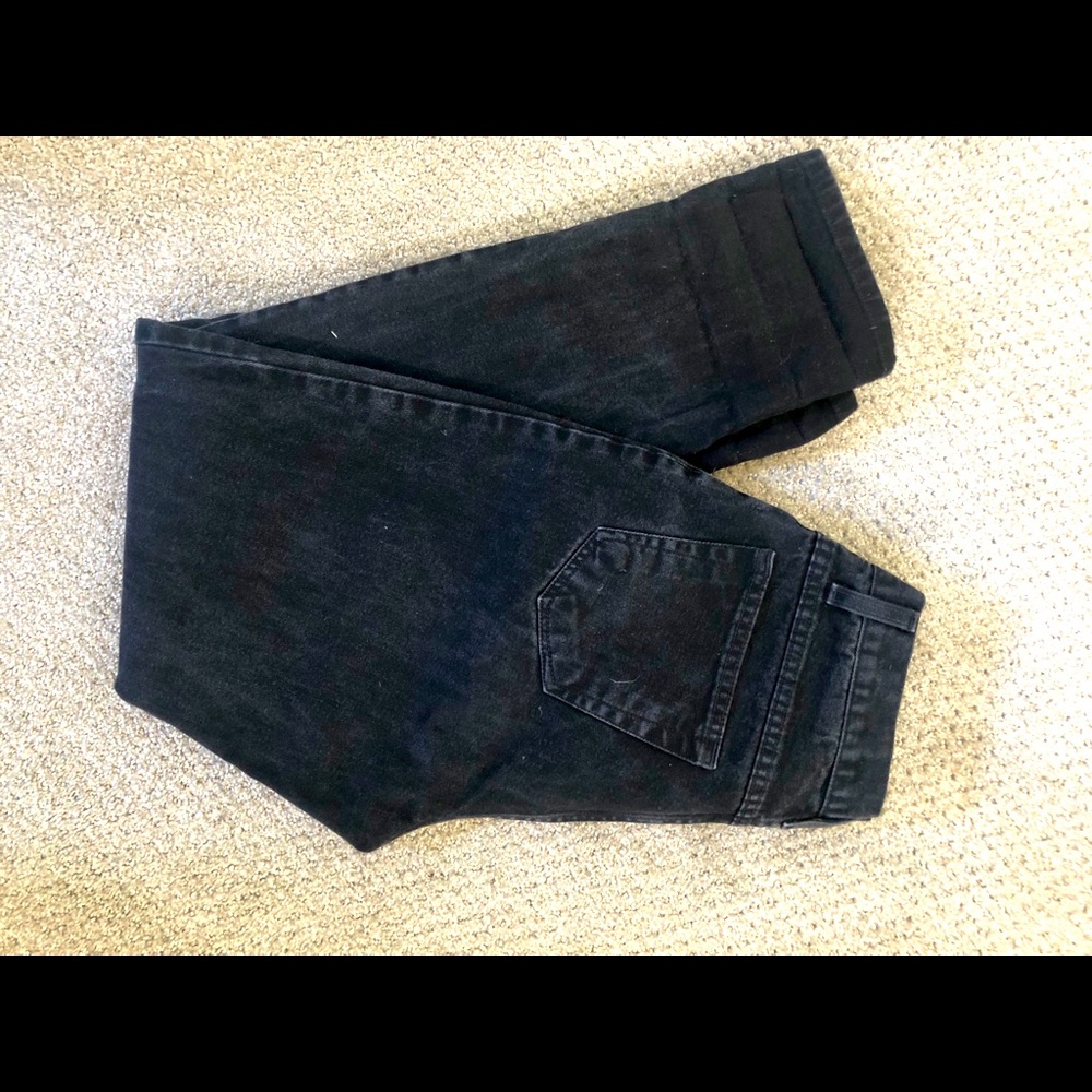 Black high wasted mom jeans